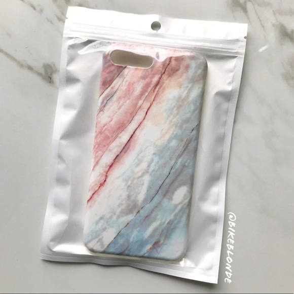 NEW iPhone 7/8/7+/8+ Granite Marble Soft Case - Picture 4 of 6